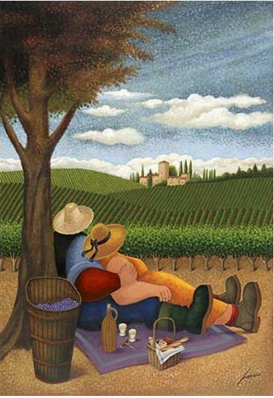 "Vertical Picnic" by Lowell Herrero