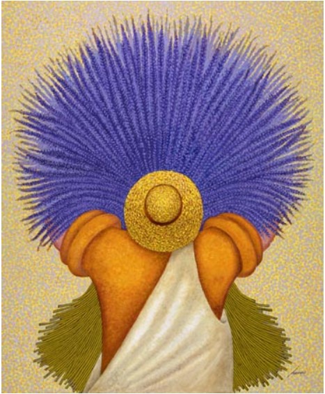 "Lavender Man" by Lowell Herrero