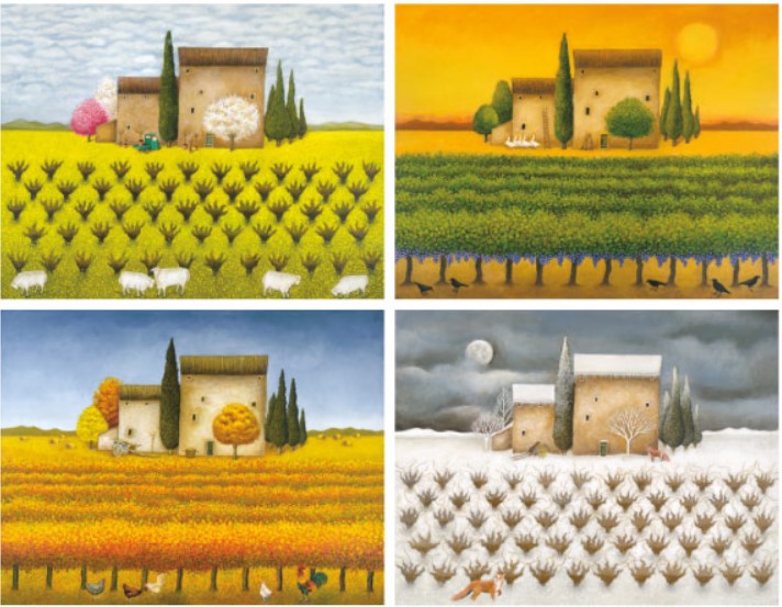 "The Four Seasons" by Lowell Herrero