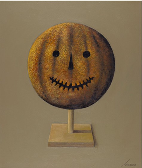 "Studio Objects: Pumpkin Head" by Lowell Herrero