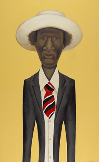 "Studio Objects: African Stick Man" by Lowell Herrero