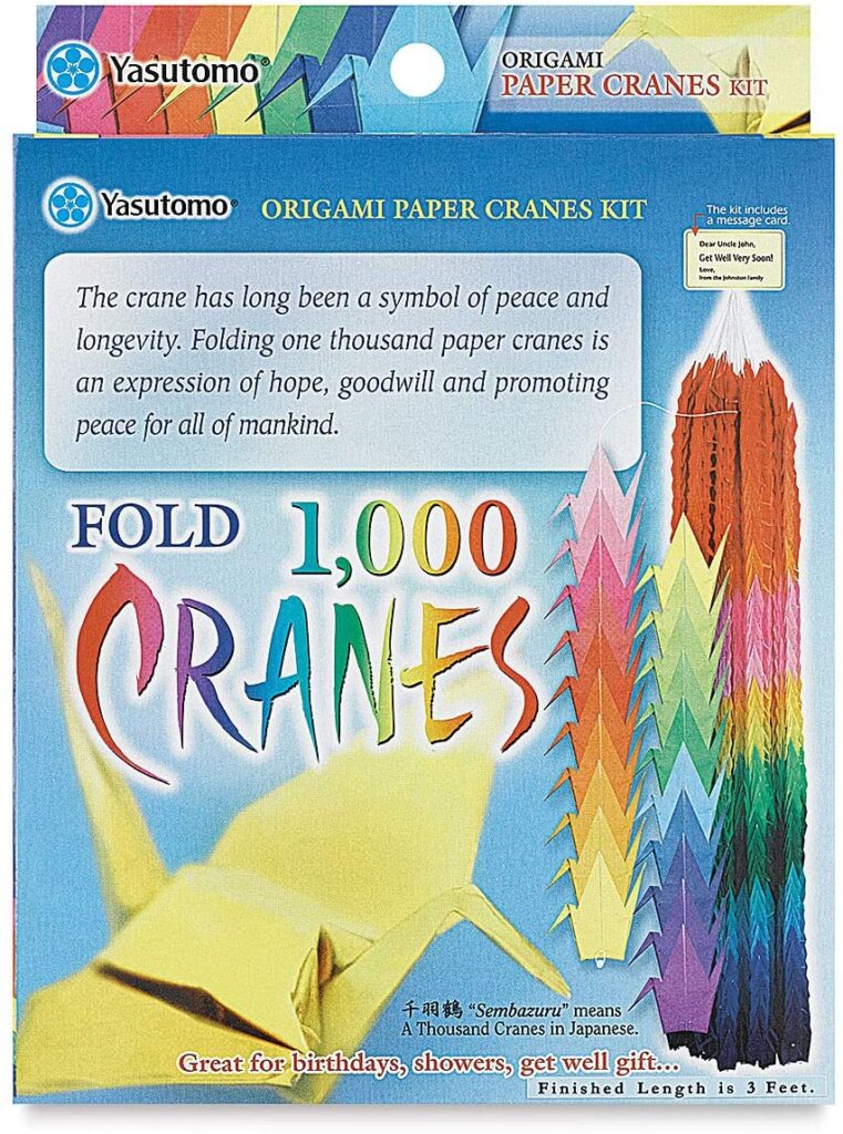 Yasutomo Origami 1000 Cranes Kit 1000 Sheets