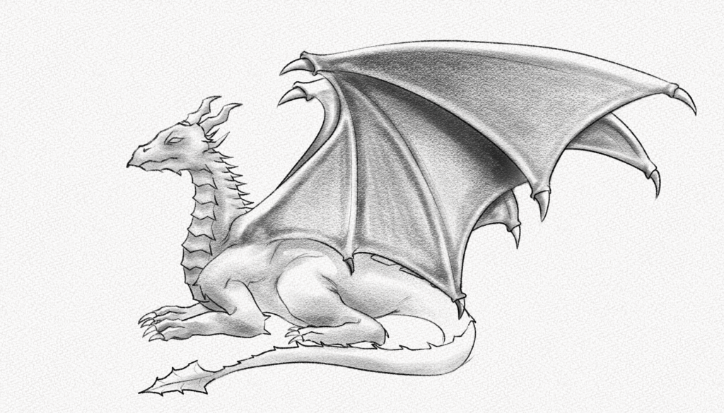 How To Draw A Realistic Dragon: Step By Step Drawing Guide To Learn How To  Draw A Fantastic Dragons Body Face Heads Eyes And Flying Dragon For Kids  And Beginners: Books- Amazon.ae