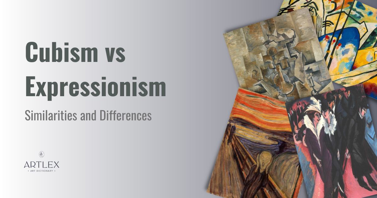 Cubism vs Expressionism Similarities and Differences
