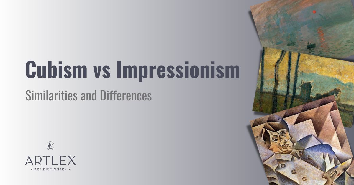 Cubism vs Impressionism Similarities and Differences