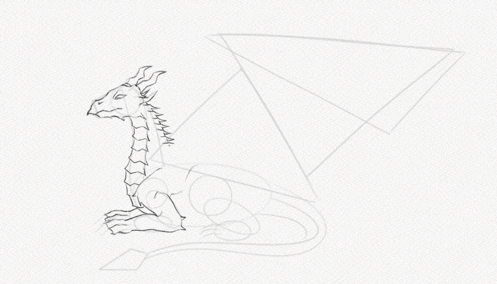 How to Draw a Dragon (Dragons) Step by Step