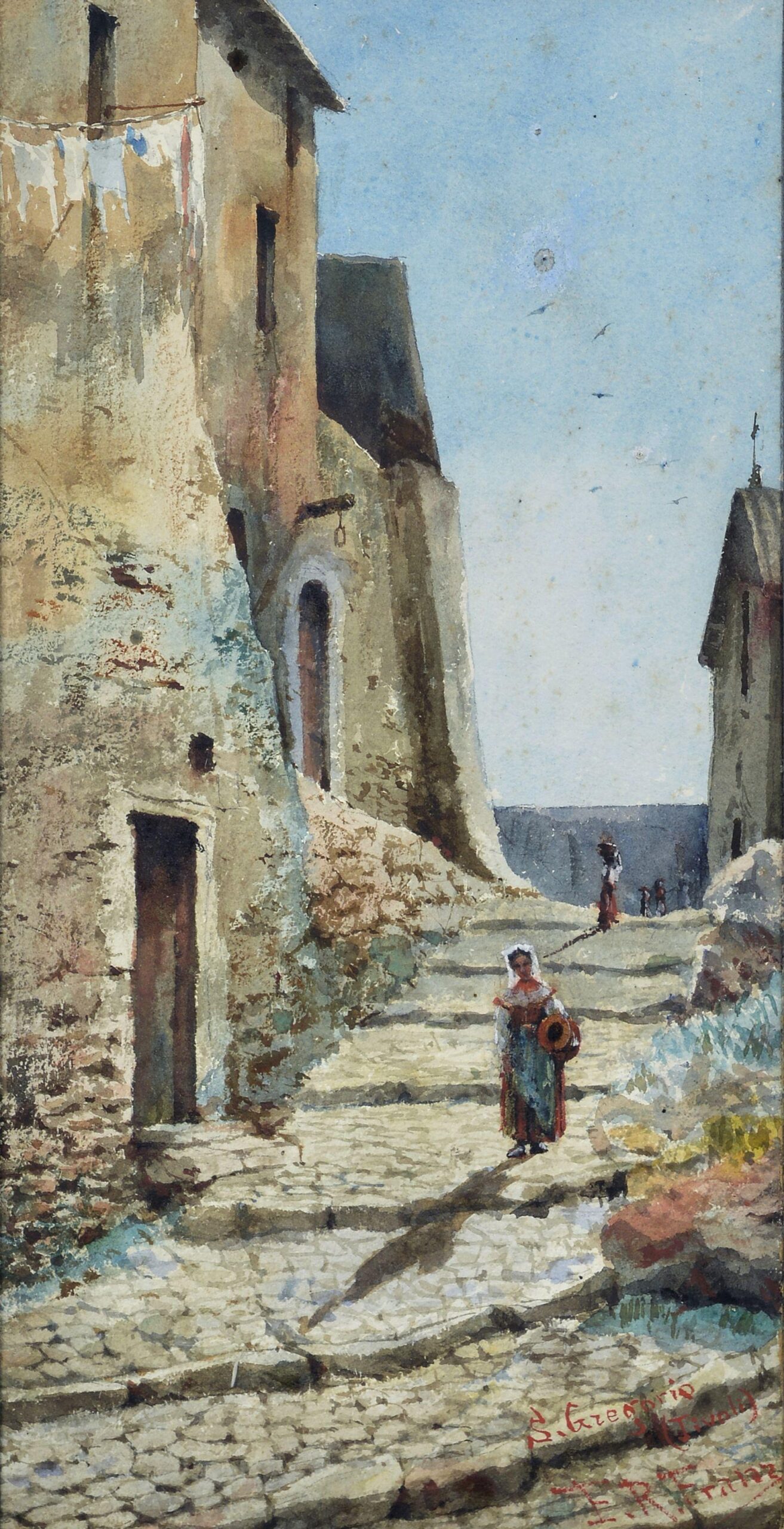 « San Gregorio » par Ettore Roesler Franz