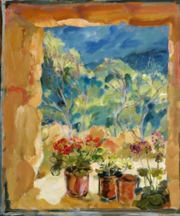 « La fenêtre, Provence » par Tessa Spencer Pryse