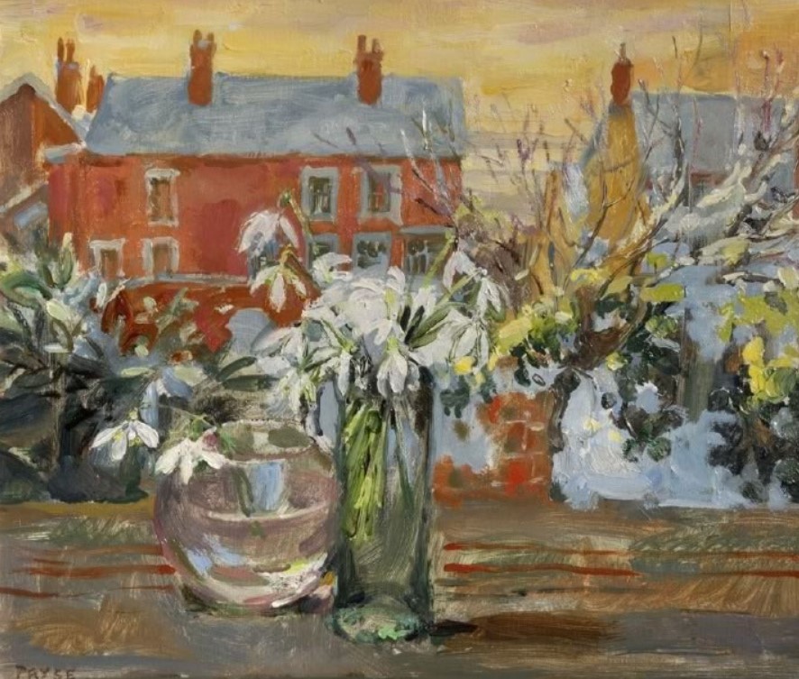 "Snowdrops at my Window" byTessa Spencer Pryse