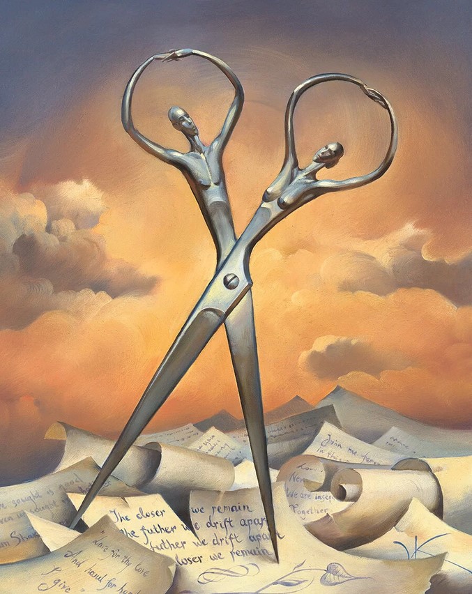 « Toujours ensemble » par Vladimir Kush