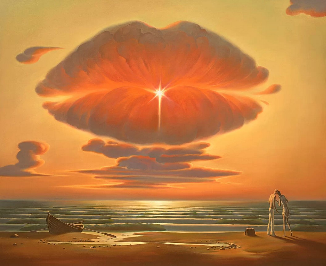 « Farewell Kiss » de Vladimir Kush