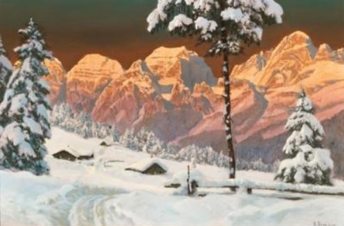 « Der Kalkkögel in Tirol » par Alois Arnegger