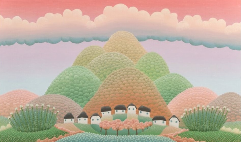 "Soft village dreamscape" by Ivan Rabuzin