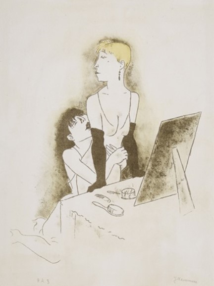 "Eifersucht" by Jeanne Mammen