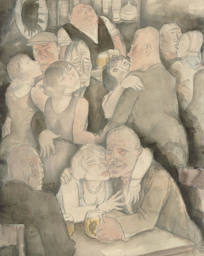 « Kaschemme » de Jeanne Mammen