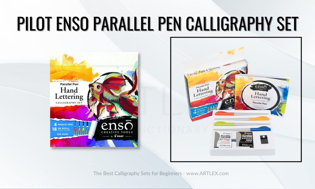Pilot Enso Parallel Pen Calligraphy Set