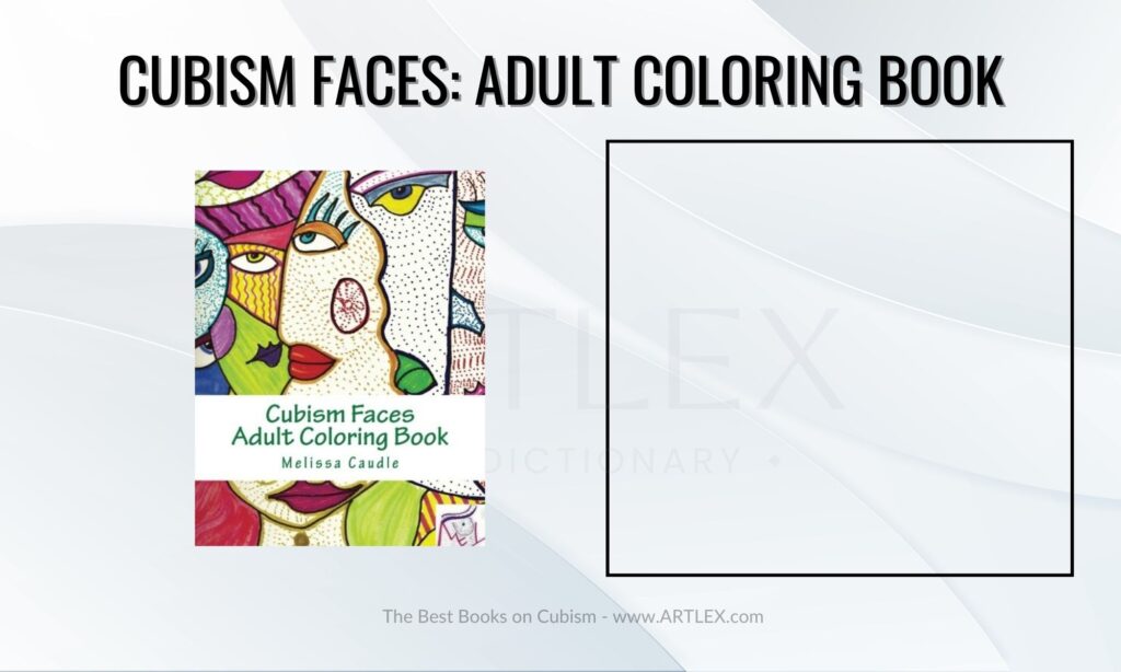 Cubism Faces: Adult Coloring Book