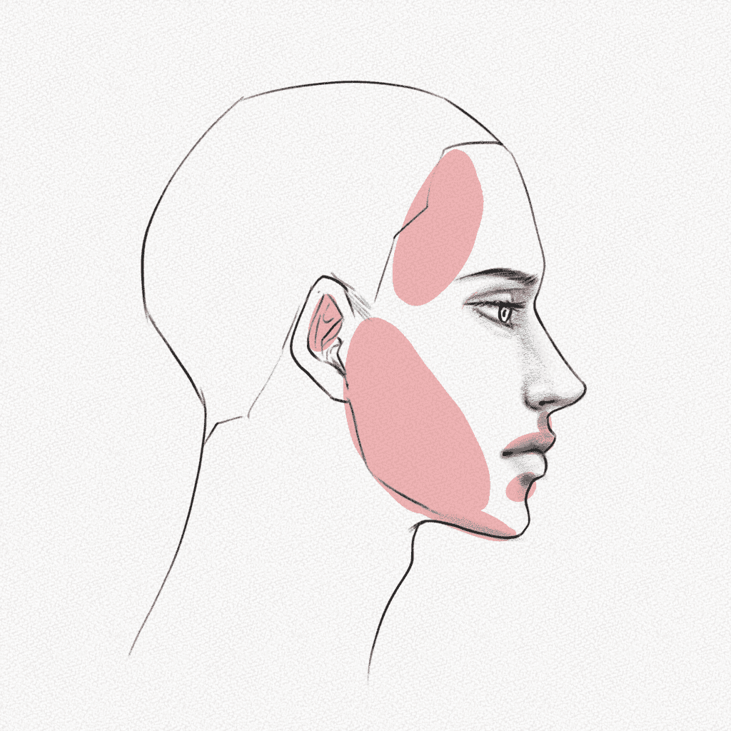 how to draw a side profile