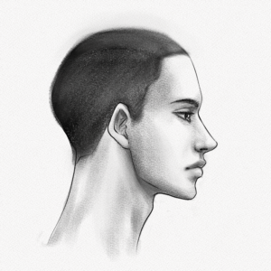 Side Profile Drawing