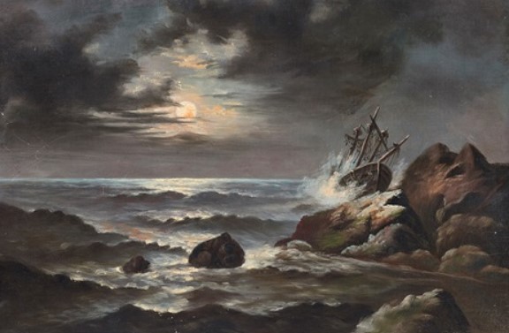 « Ship Wreck » par John Marshall Gamble