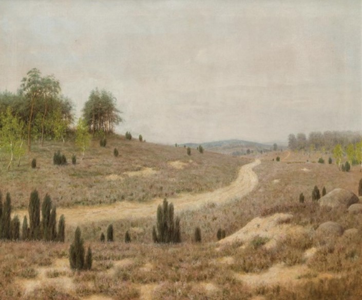 "The Sandy Road" by John Marshall Gamble