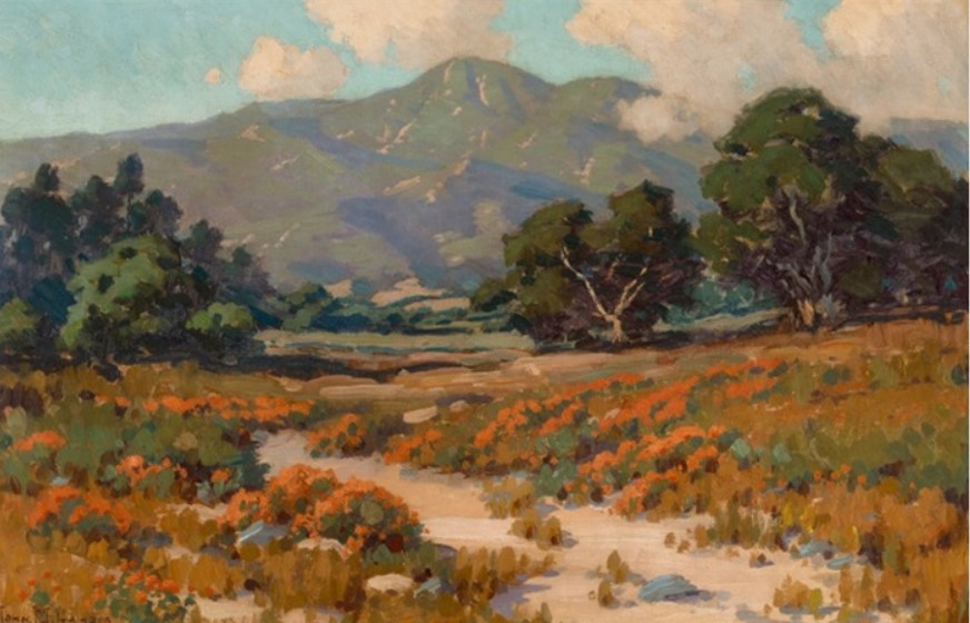 "Wild Buckwheat near Mendocino" by John Marshall Gamble