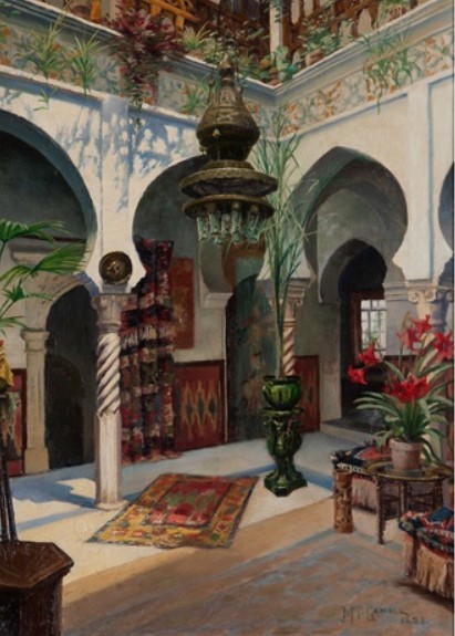 « Moorish Style Interior » par John Marshall Gamble