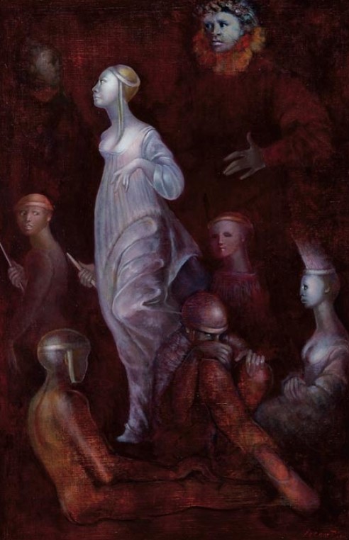 "Mémoire des fragments passés" by Leonor Fini