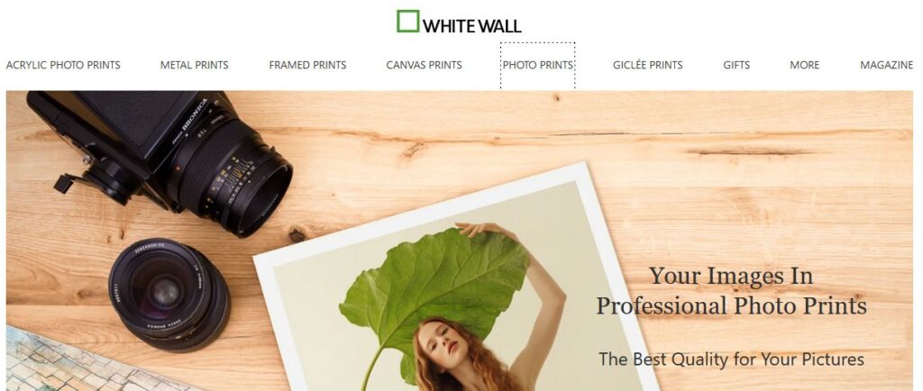 White Wall Large Photo Prints