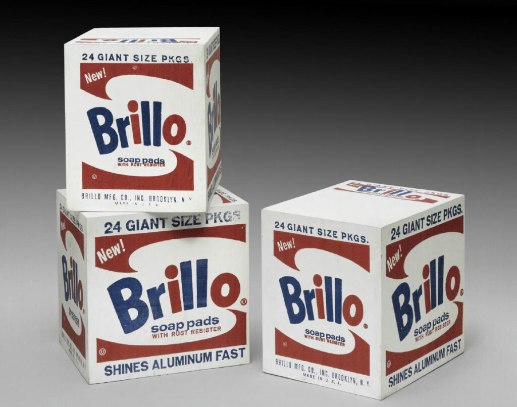 Brillo Boxes Andy Warhol
