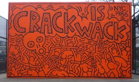 El crack es Whack. 1986, Keith Haring.