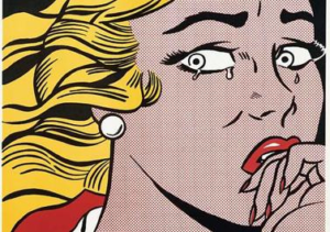 Weinendes Mädchen. 1963. Roy Lichtenstein. National Gallery of Art, Washington.