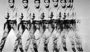 Andy Warhol: Huit Elvises