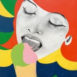 Gelato (1964) Evelyne Axell, Collezione di Serge Goisse, Belgio.