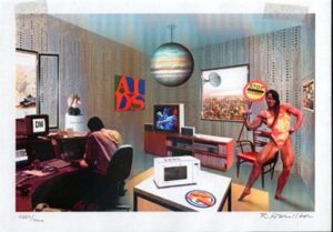Just what is it that makes today’s homes so different? (1992) Richard Hamilton. Tate Gallery, London, United Kingdom.