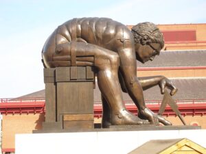 Newton by Paolozzi