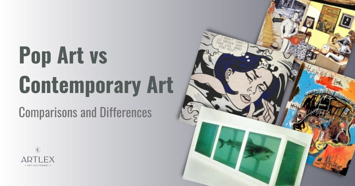 Pop Art vs. Zeitgenössische Kunst_ Vergleiche und Unterschiede