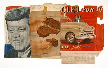 Seçilmiş Başkan (1960-1961) James Rosenquist. Özel Koleksiyon.