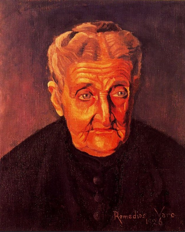"Portrait of Grandmother Doña Josefa Zejalvo" by Remedios Varo