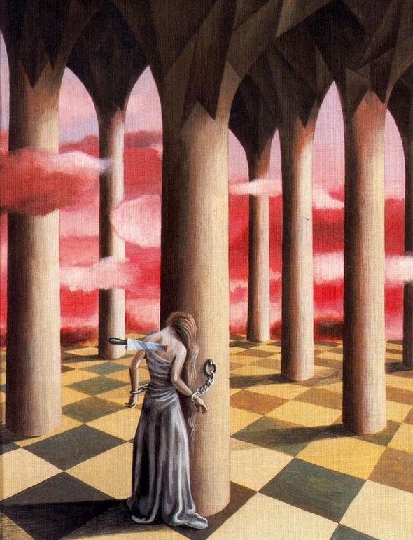 "Rheumatic pain" by Remedios Varo