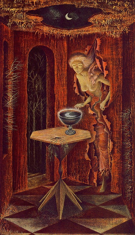 "Born Again" by Remedios Varo