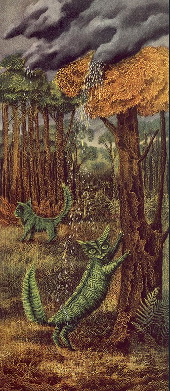 "The Fern Cat" by Remedios Varo