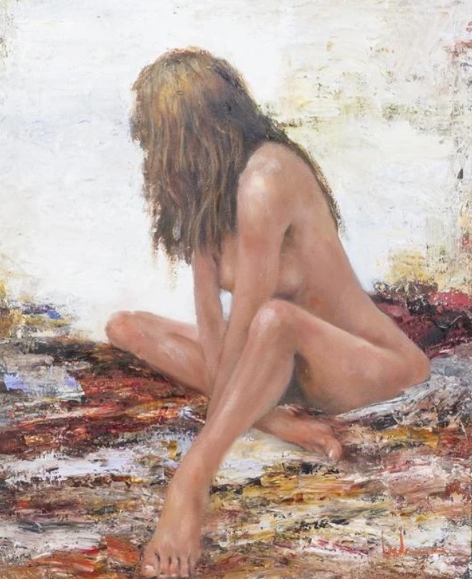 "Relaxing Nude" by Troy Acker 
