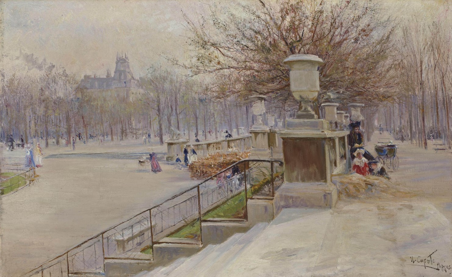 "Le jardin du Luxembourg" by Ulisse Caputo
