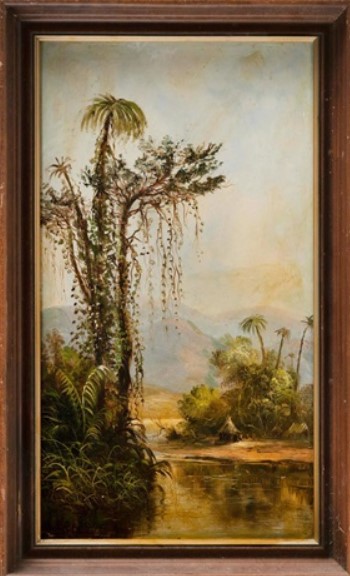 "Tropical landscape" by Edmund Darch Lewis