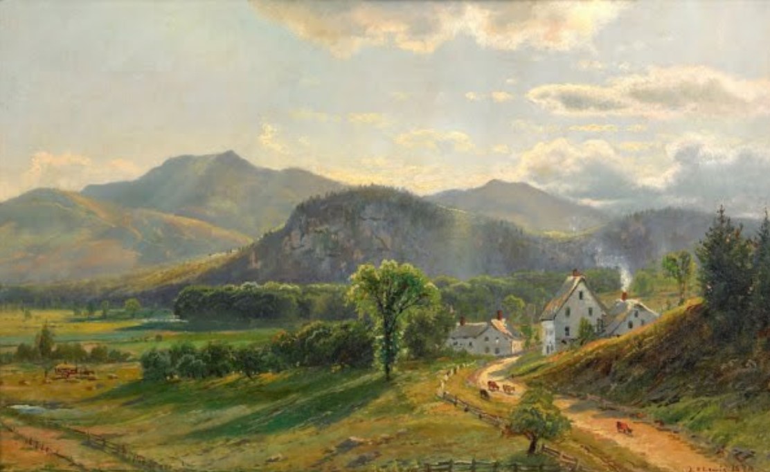 "Moat Mountain, Little Attitash, and White Horse Ledge" by Edmund Darch Lewis