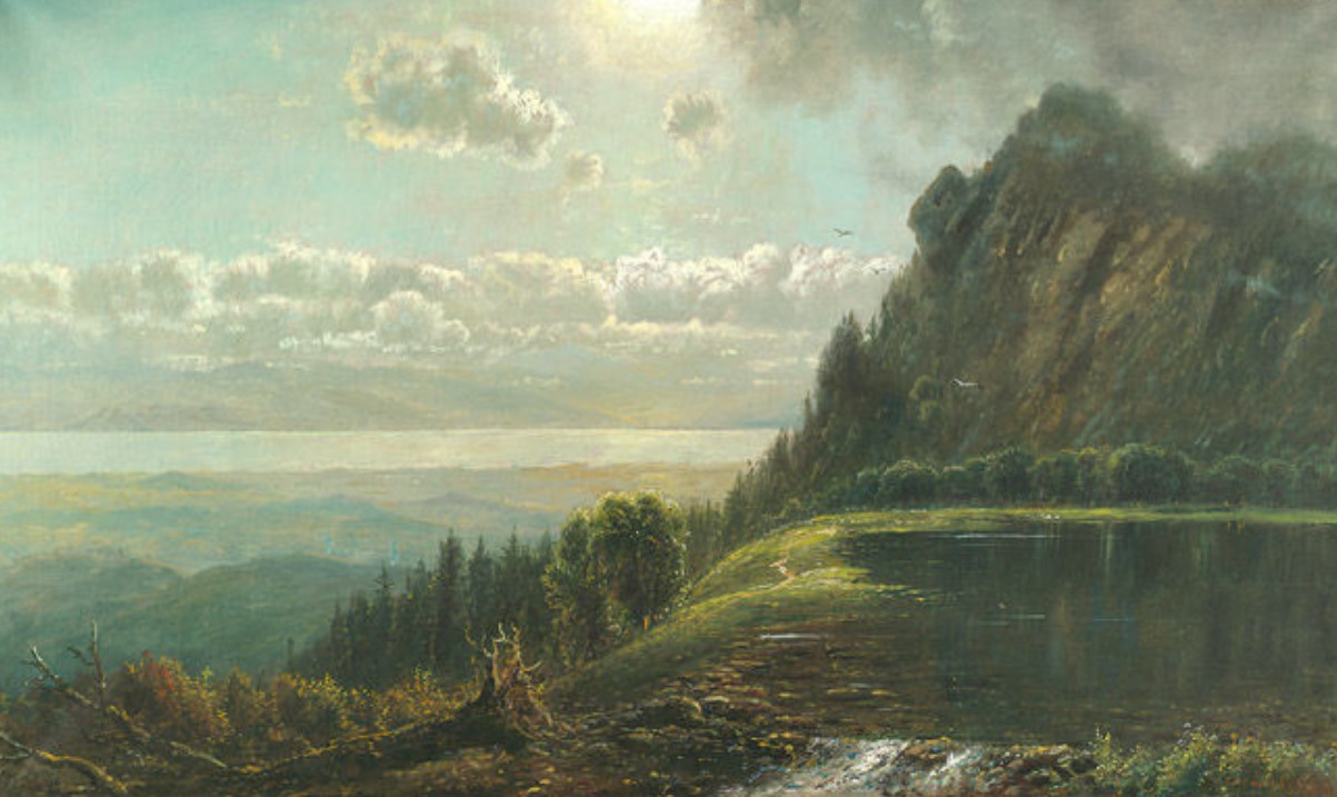 "Catskill Landscape" by Edmund Darch Lewis