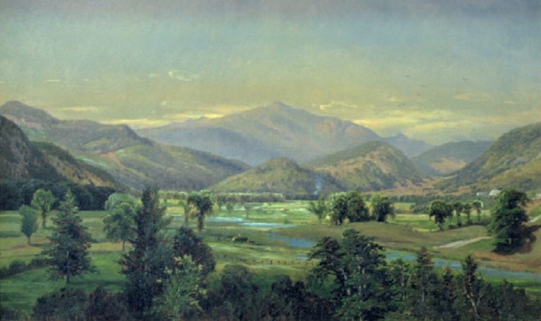 "Mount Washington from the Saco River" by Edmund Darch Lewis