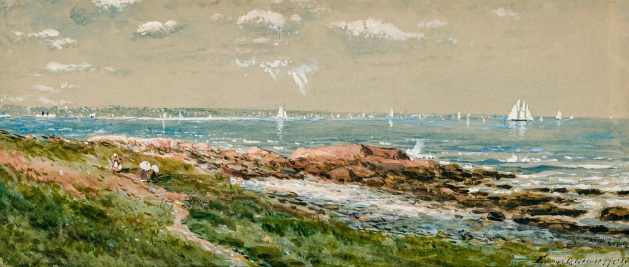 "Rhode Island Coastline" by Edmund Darch Lewis