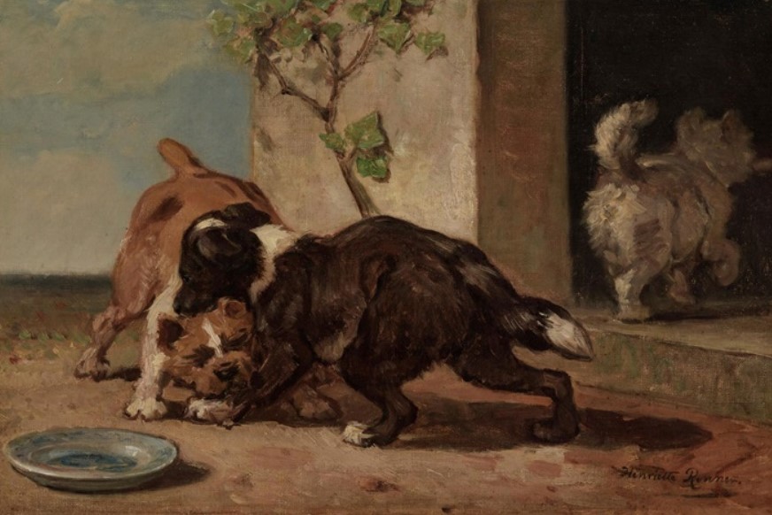 "Winner Takes All" by Henriette Ronner-Knip